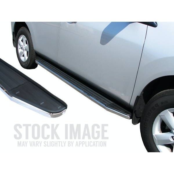 Steelcraft Automotive 18-C TRAVERSE STX100 RUNNING BOARDS BLACK/STAINLESS TRIM 104200 - main